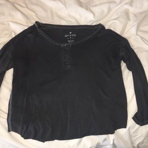 Black soft and sexy top